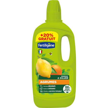 Engrais agrumes - Flacon de 900ML - FERTILIGENE