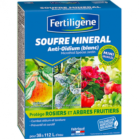 Soufre minéral - Etui de 750G - FERTILIGENE