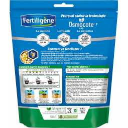 Engrais longue duréee plantes vertes et fleuries - Doypack de 700G - FERTILIGENE